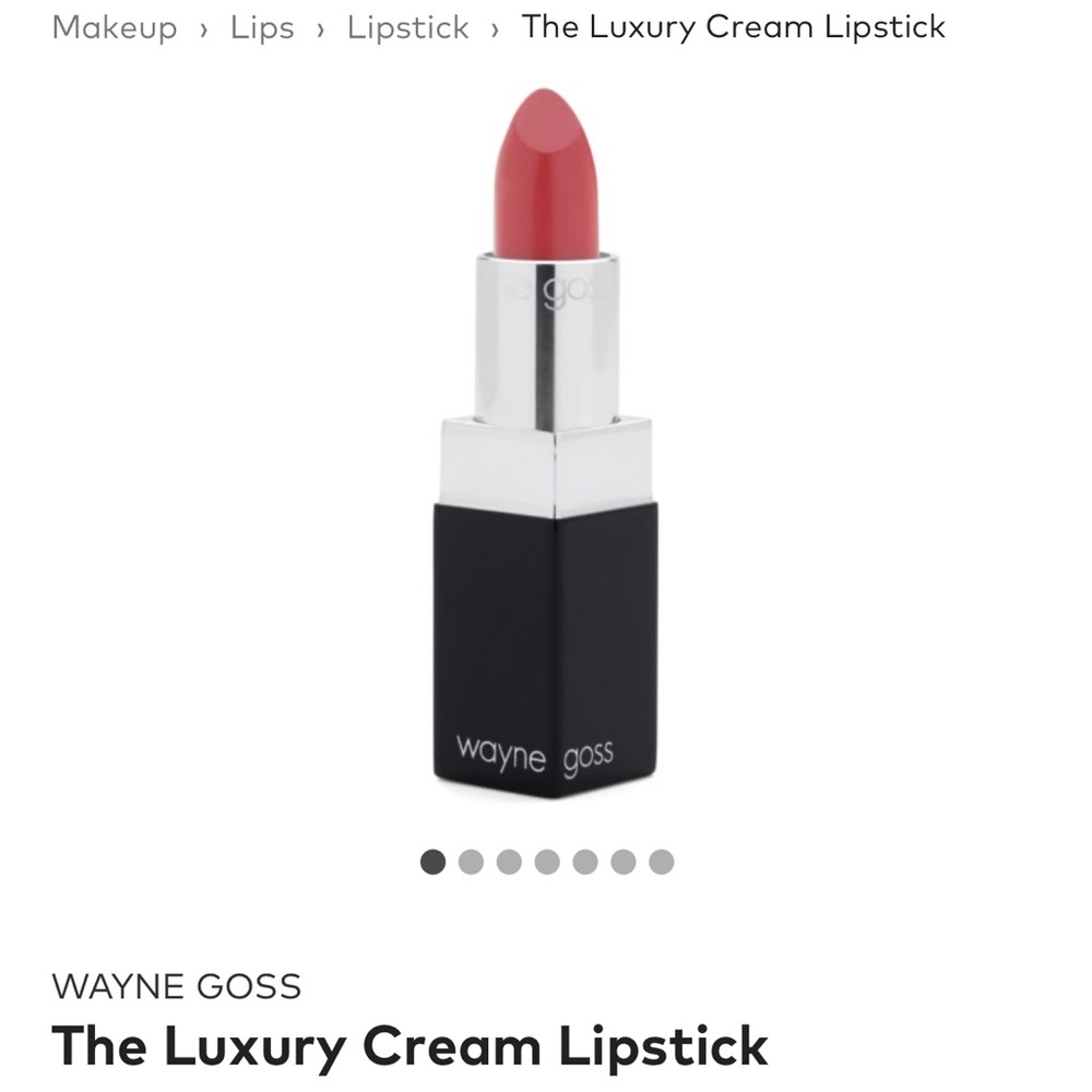 WAYNE GOSS 
The Luxury Cream Lipstick in Carnation